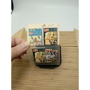 Vintage Mid Century Shackman World's Tiniest Miniature Magazines Life  Look Doll
